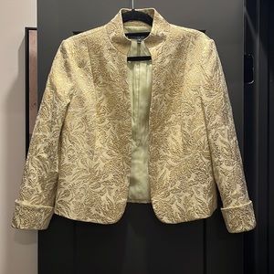 Lafayette 148 New York - Open 3/4 Cuffed Sleeve Bazer - SZ:8